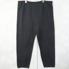 画像3: 90's TULTEX USA製 スウェットパンツ BLACK L (3)
