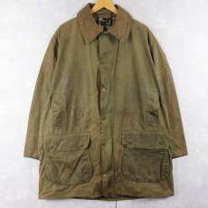 画像1: 70〜80's Barbour ENGLAND製 "BORDER" オイルドジャケット 1ワラント (1)