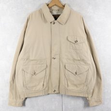 画像1: 80〜90's Eddie Bauer コットンフライトジャケット L (1)