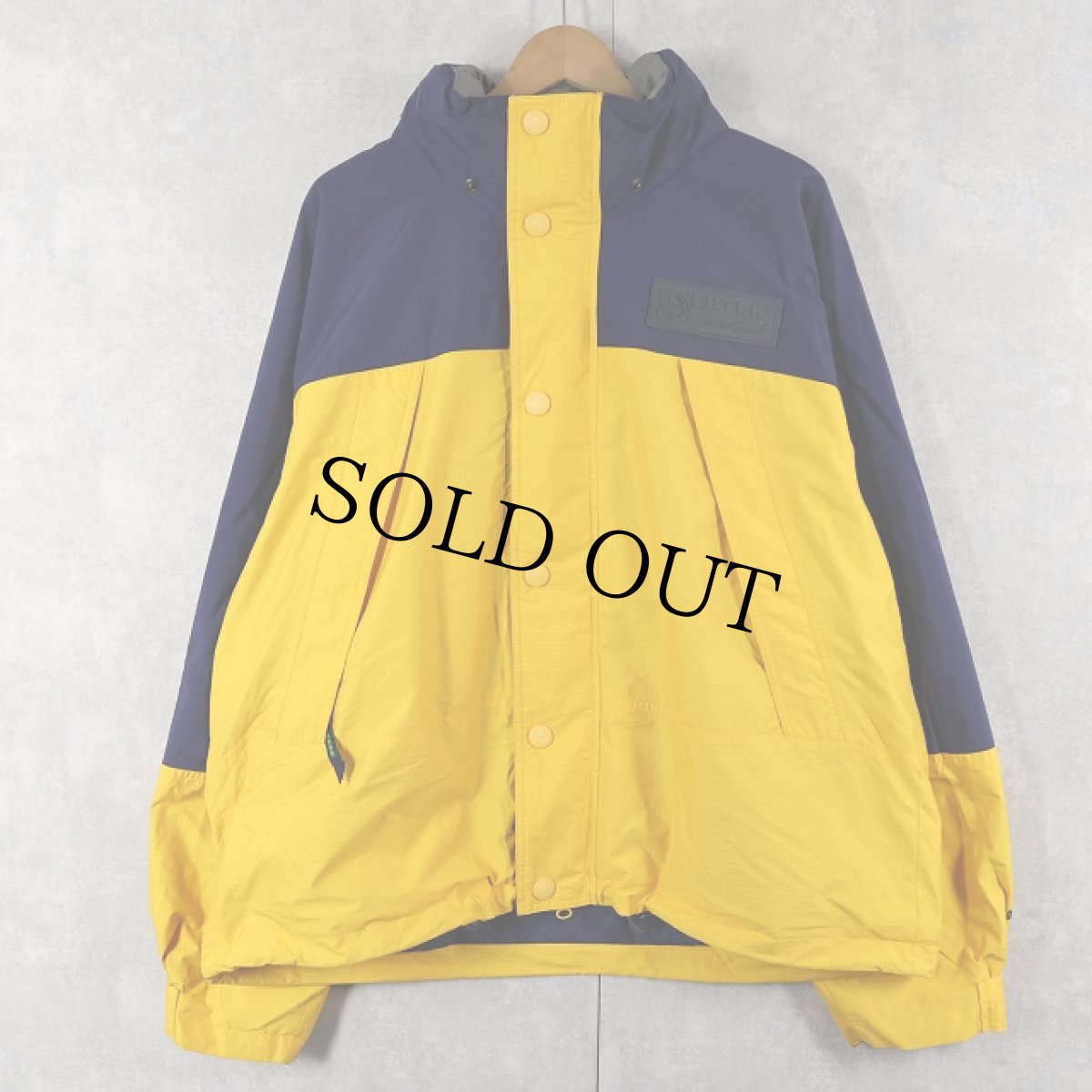 画像1: 90's Eddie Bauer EBTEK "GORE-TEX" ロゴパッチ付き マウンテンパーカー L (1)