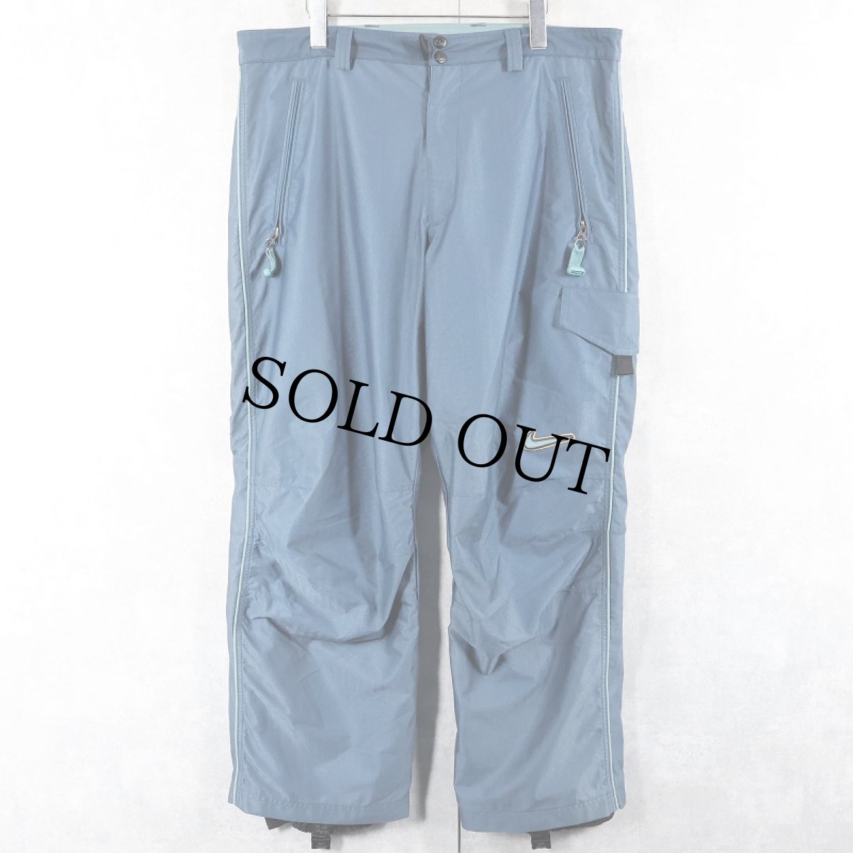 画像3: NIKE ACG ヘリンボーン織り ナイロンスキーパンツ XL (3)