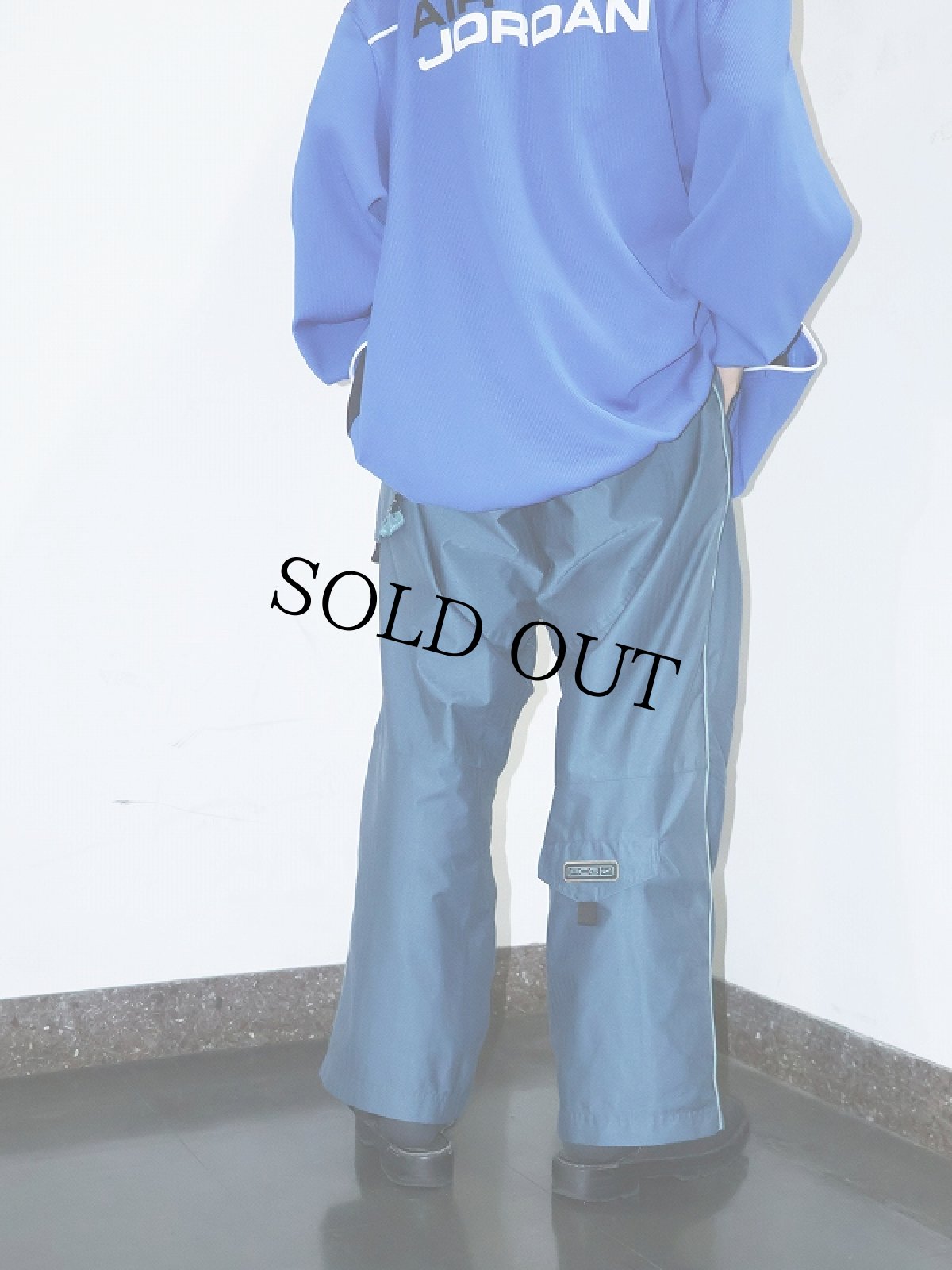 画像2: NIKE ACG ヘリンボーン織り ナイロンスキーパンツ XL (2)