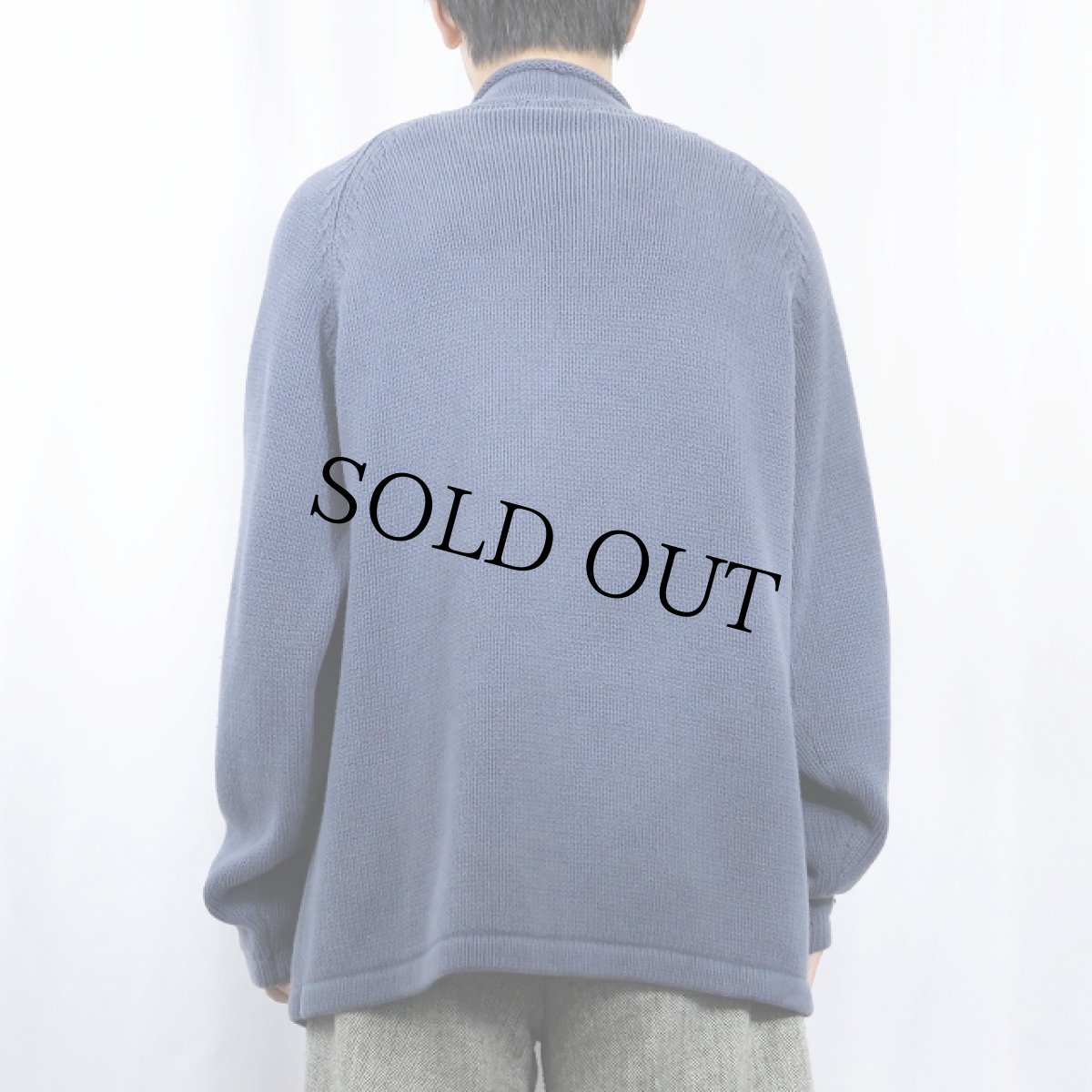 画像3: J.CREW ロールネック コットンニットセーター L (3)