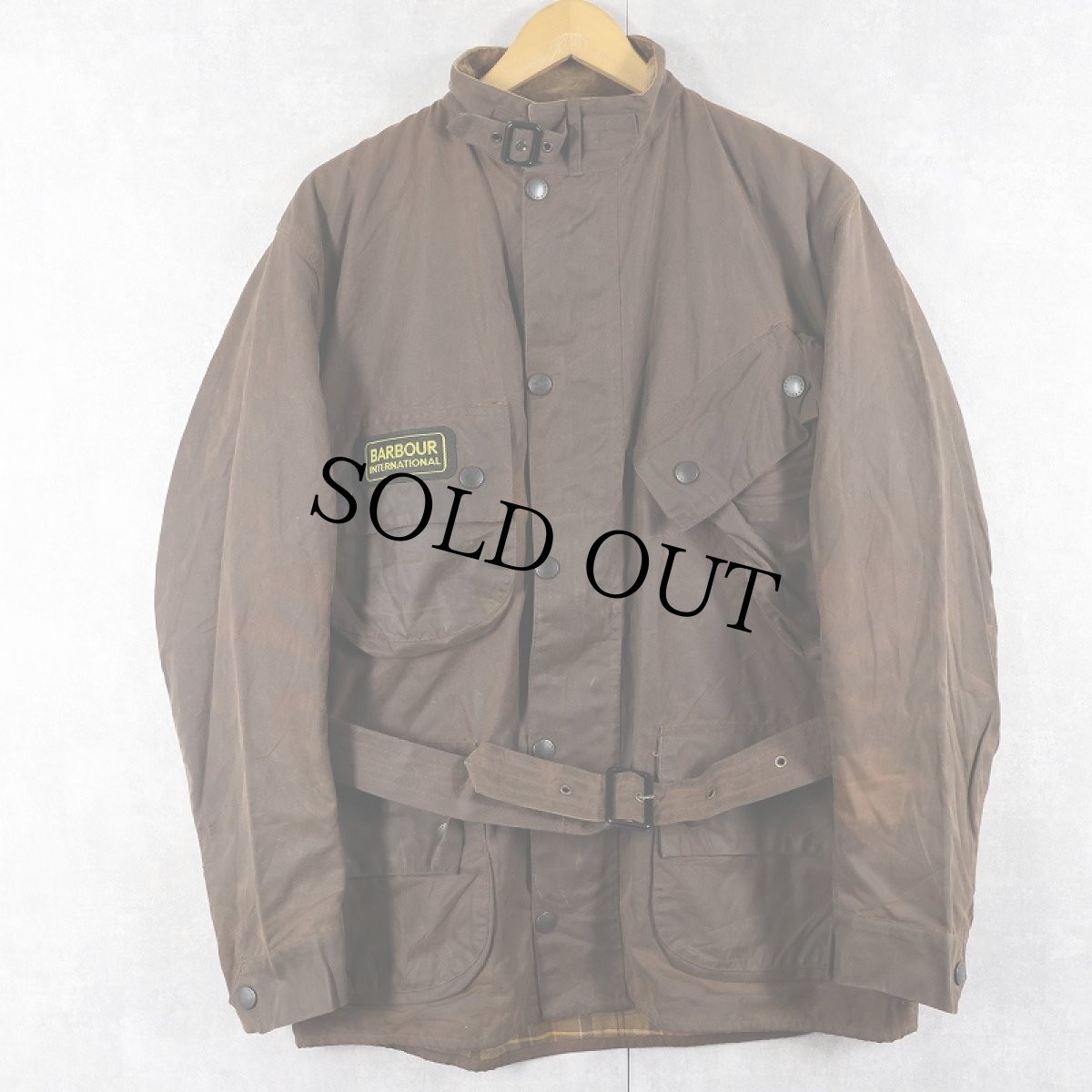 画像2: Barbour ENGLAND製 "INTERNATIONAL" オイルドジャケット (2)