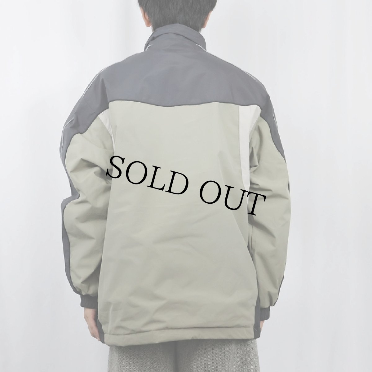 画像3: NIKE 切り替えデザイン ナイロンジャケット M (3)