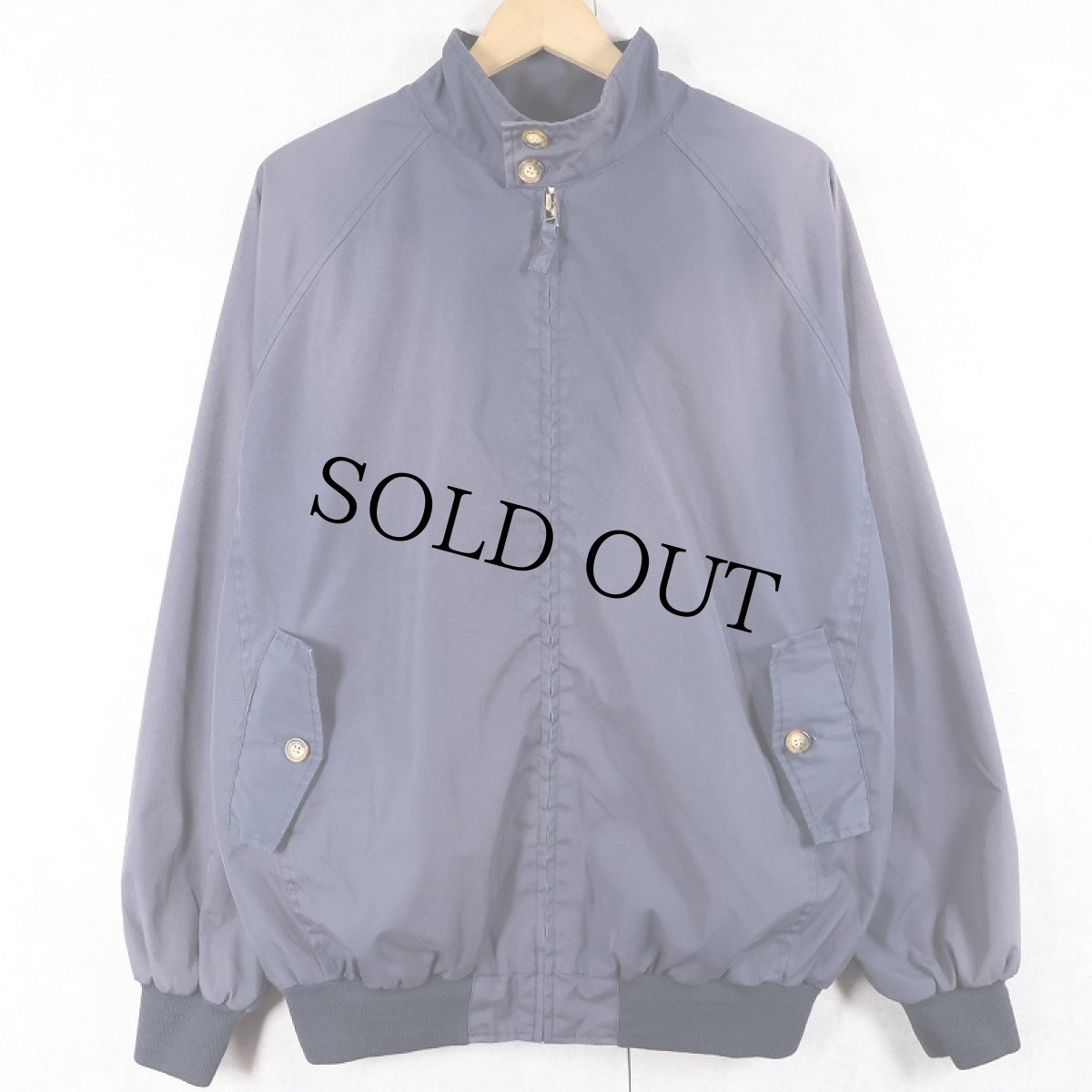 画像1: 2000's ORVIS "G-9 TYPE" ポリコットン スイングトップ NAVY M (1)