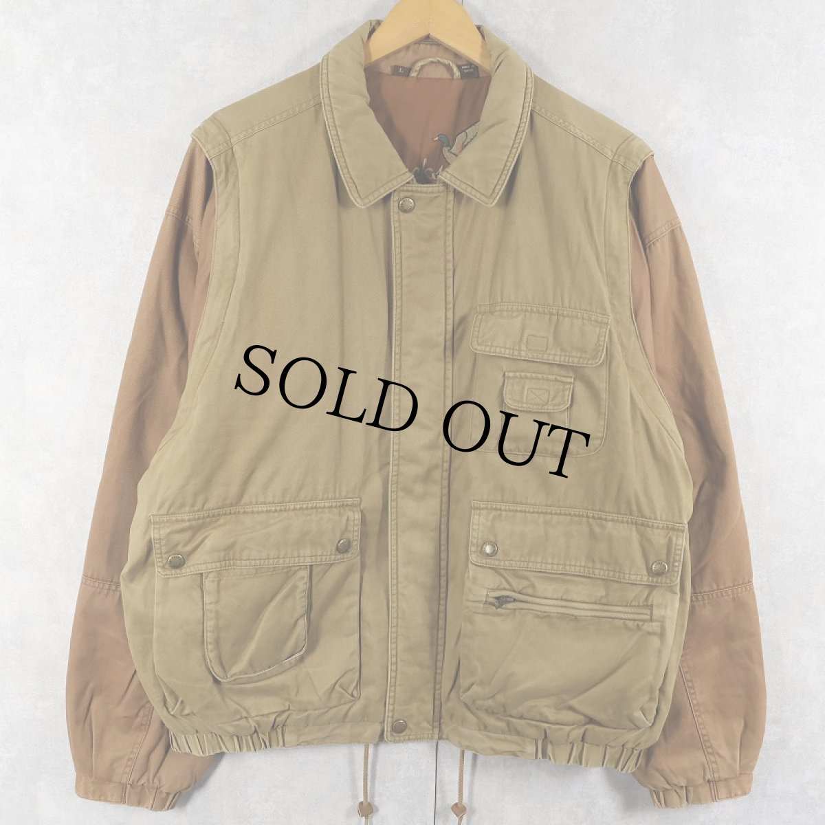 画像2: Ducks Unlimited 2WAY ドッキング 中綿入り ハンティングジャケット L (2)