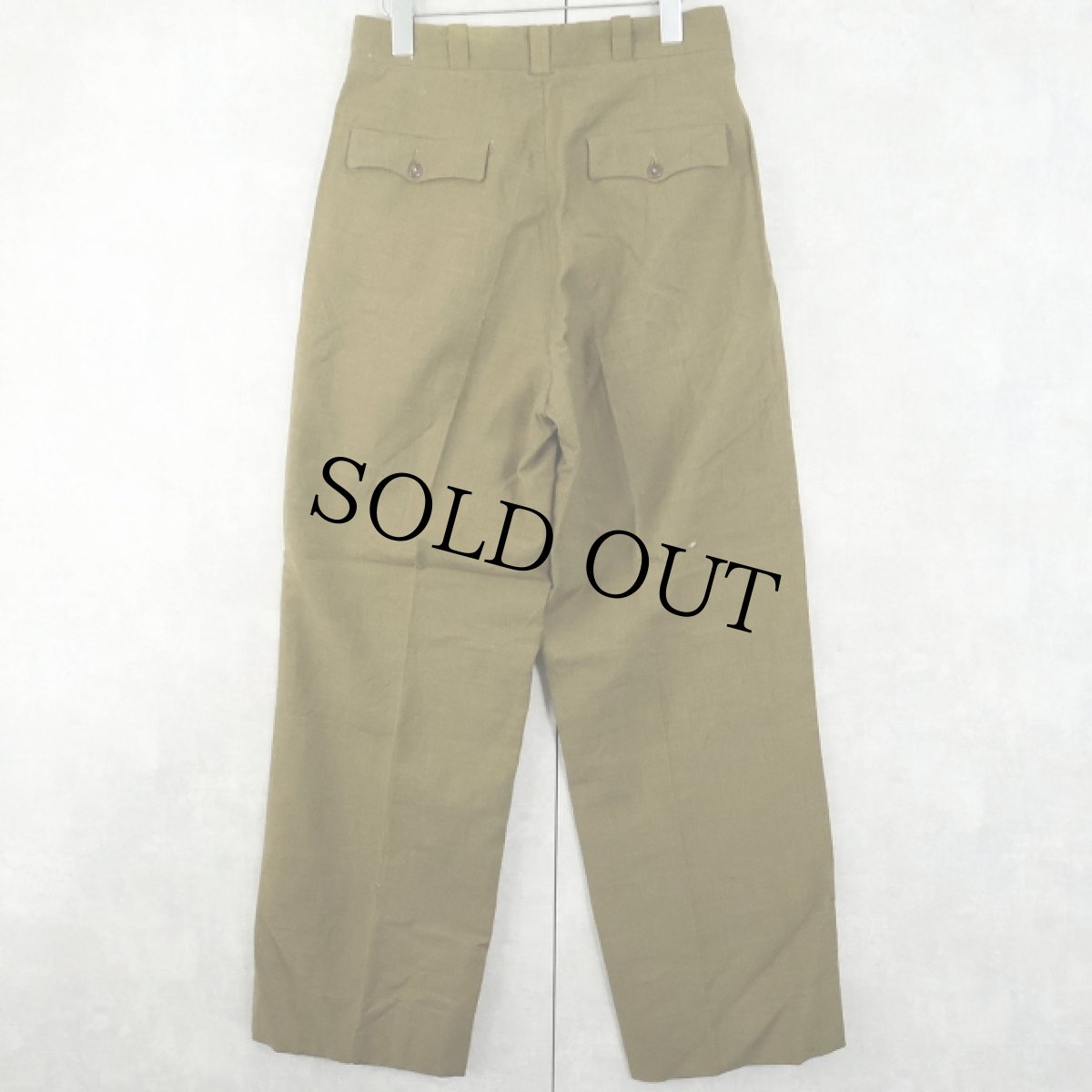 画像4: 60's〜 Fraley's ウエスタン ウールスラックス W29 (4)