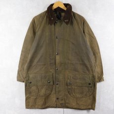 画像1: 80's Barbour ENGLAND製 "GAMEFAIR" ロゴピンズ付き オイルドジャケット 2ワラント (1)