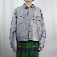 画像3: IDPDT シャイニーデニムジャケット M (3)
