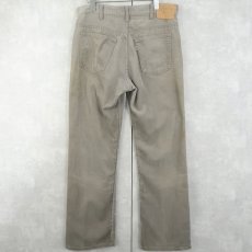 画像2: 80's Levi's 517 コーデュロイ ブーツカットパンツ W34 (2)