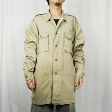 画像2: 90's POLO Ralph Lauren USA製 "MILITARY TYPE" エポレット付き コットンシャツ XL (2)