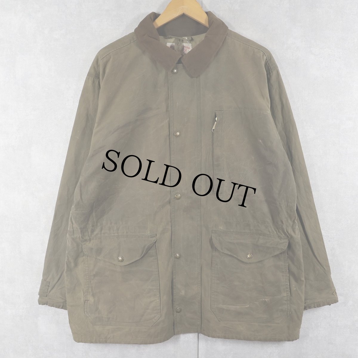 画像2: 60〜70's C.C.FILSON CO. USA製 オイルドジャケット XL (2)