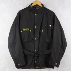 画像2: Barbour ENGLAND製 "INTERNATIONAL" オイルドジャケット BLACK (2)