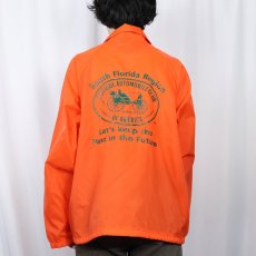 画像4: 70〜80's AUBURN SPORTSWEAR USA製 "South Florida Region" コーチジャケット XL (4)