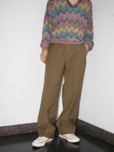 画像1: 60's〜 Fraley's ウエスタン ウールスラックス W29 (1)