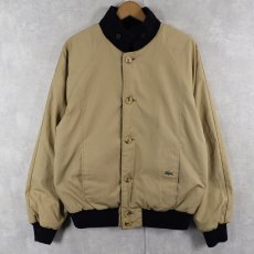 画像2: 70〜80's IZOD LACOSTE リバーシブルニットブルゾン NAVY M (2)