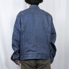 画像3: 70's STOREBRAND キルティングライナー デニムジャケット (3)
