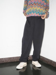 画像1: 90's TULTEX USA製 スウェットパンツ BLACK L (1)