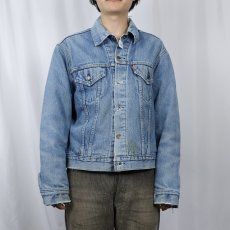 画像2: 70's Levi's 70505 USA製 ブランケットライナー デニムジャケット (2)