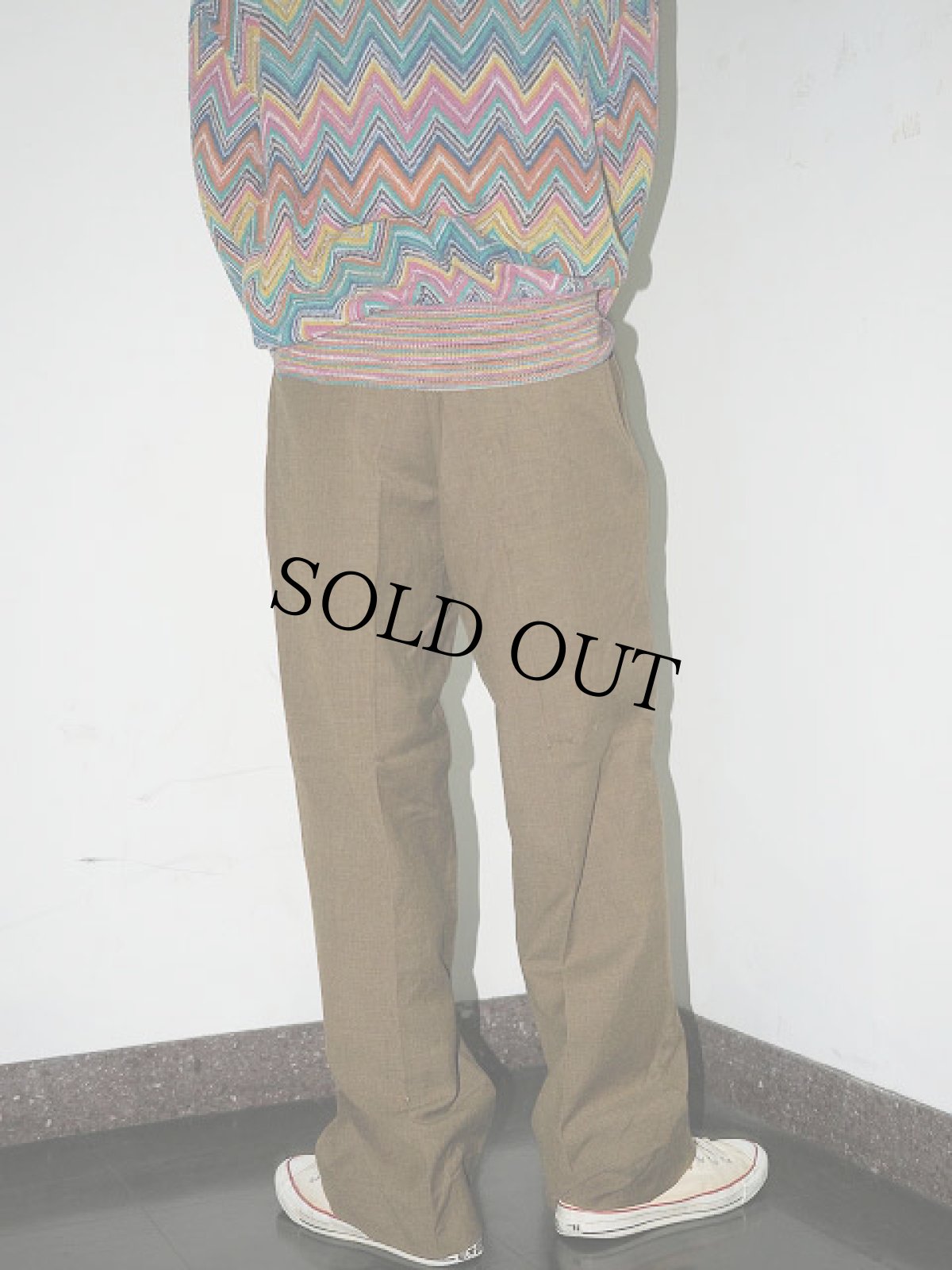 画像2: 60's〜 Fraley's ウエスタン ウールスラックス W29 (2)