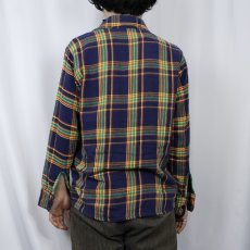 画像3: 70's FROSTPROOF チェック柄 ヘビーネルシャツ  (3)