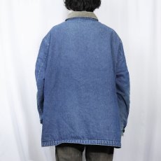 画像3: 80's BIG BEN USA製 ブランケットライナー デニムカバーオール SIZE52 (3)