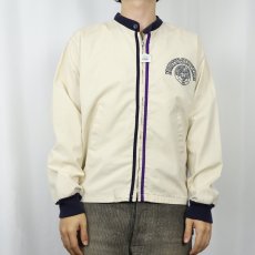 画像2: 60's JEM for JACKETS "NORTHWESTERN” コットンスポーツジャケット (2)