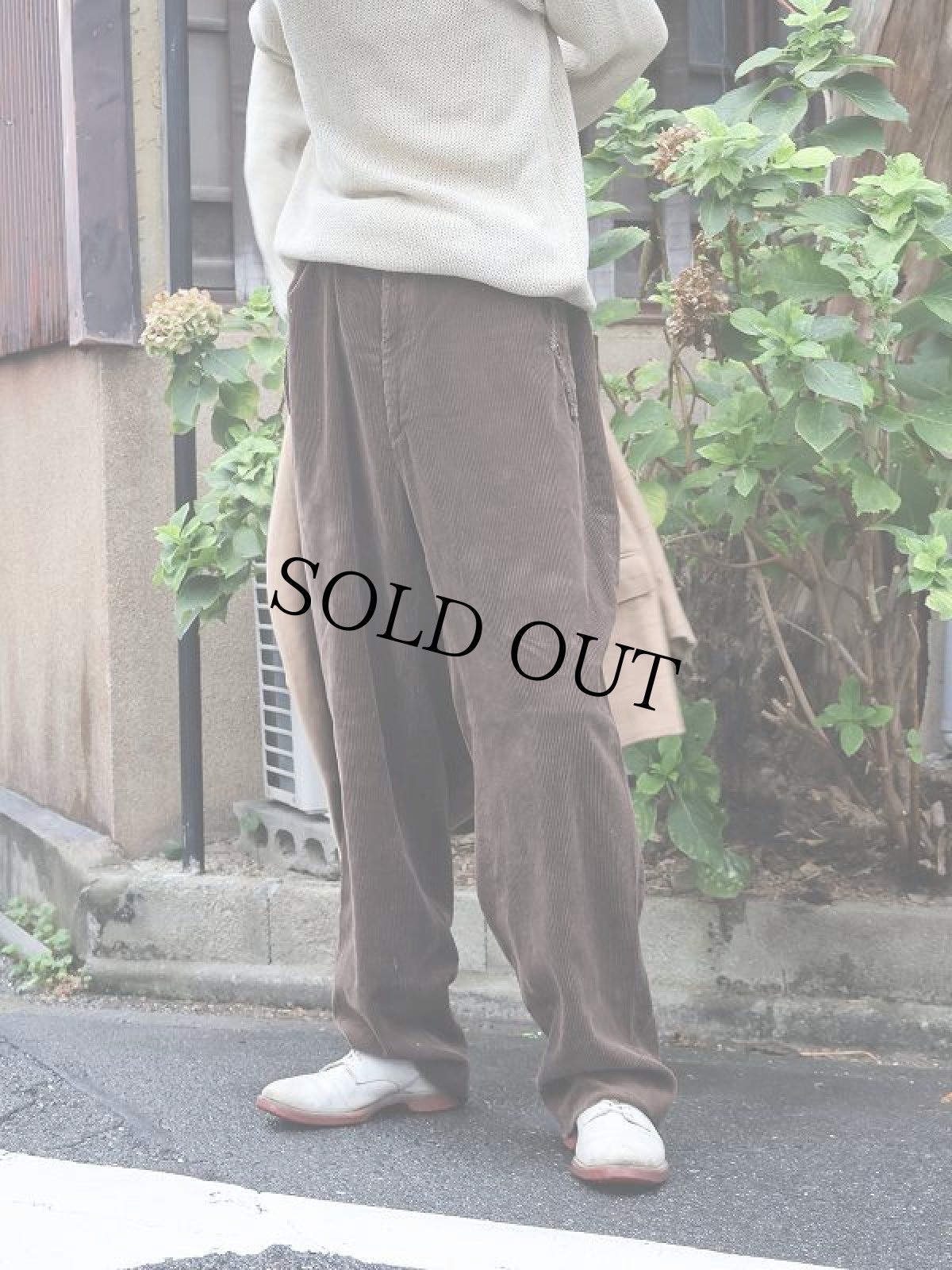 画像1: 90's Ralph Lauren POLO SPORT USA製 太畝コーデュロイパンツ W34 (1)