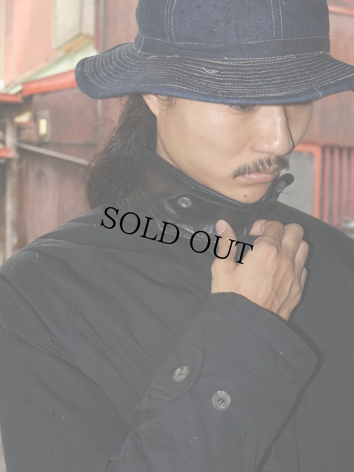 画像2: POLO Ralph Lauren チンスト付き ダウンコート BLACK M (2)