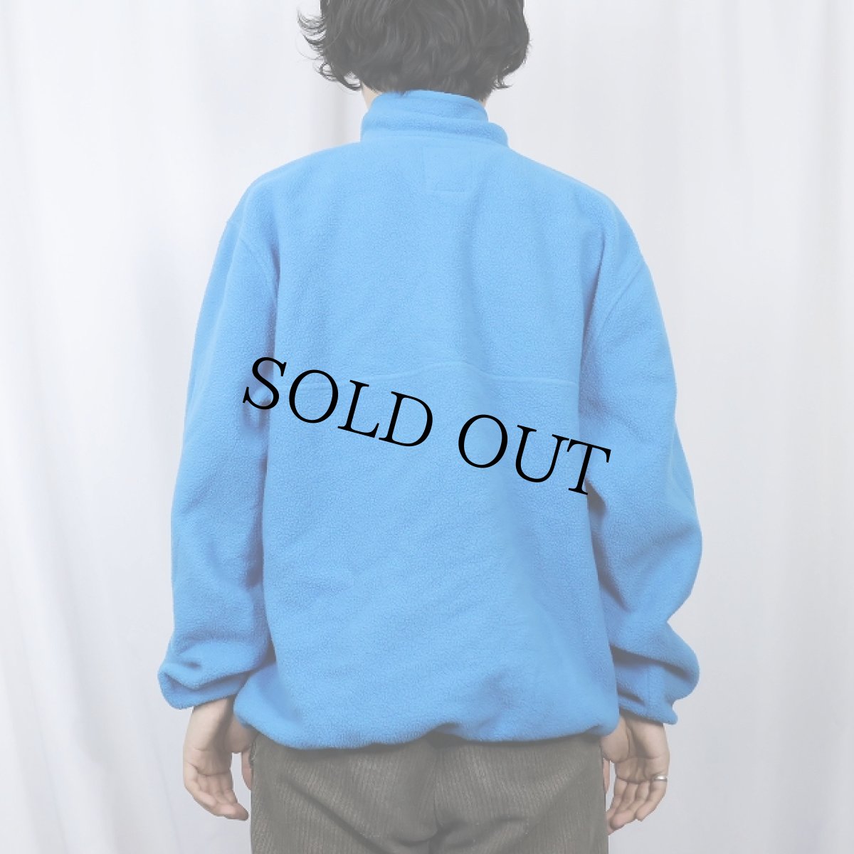 画像3: GAP ARCTIC FLEECE フリースプルオーバージャケット M (3)