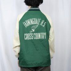画像4: 70's Champion C中ランタグ "FARMINGDALE H.S." ウィングフット プリントスタジャン M (4)