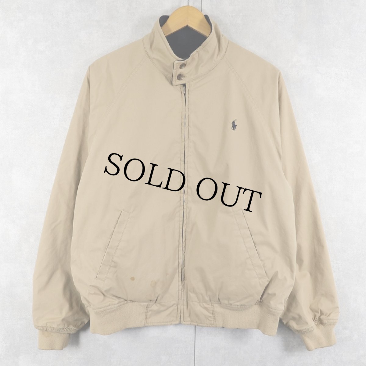 画像1: POLO Ralph Lauren "G-9 TYPE" リバーシブルスイングトップ M (1)