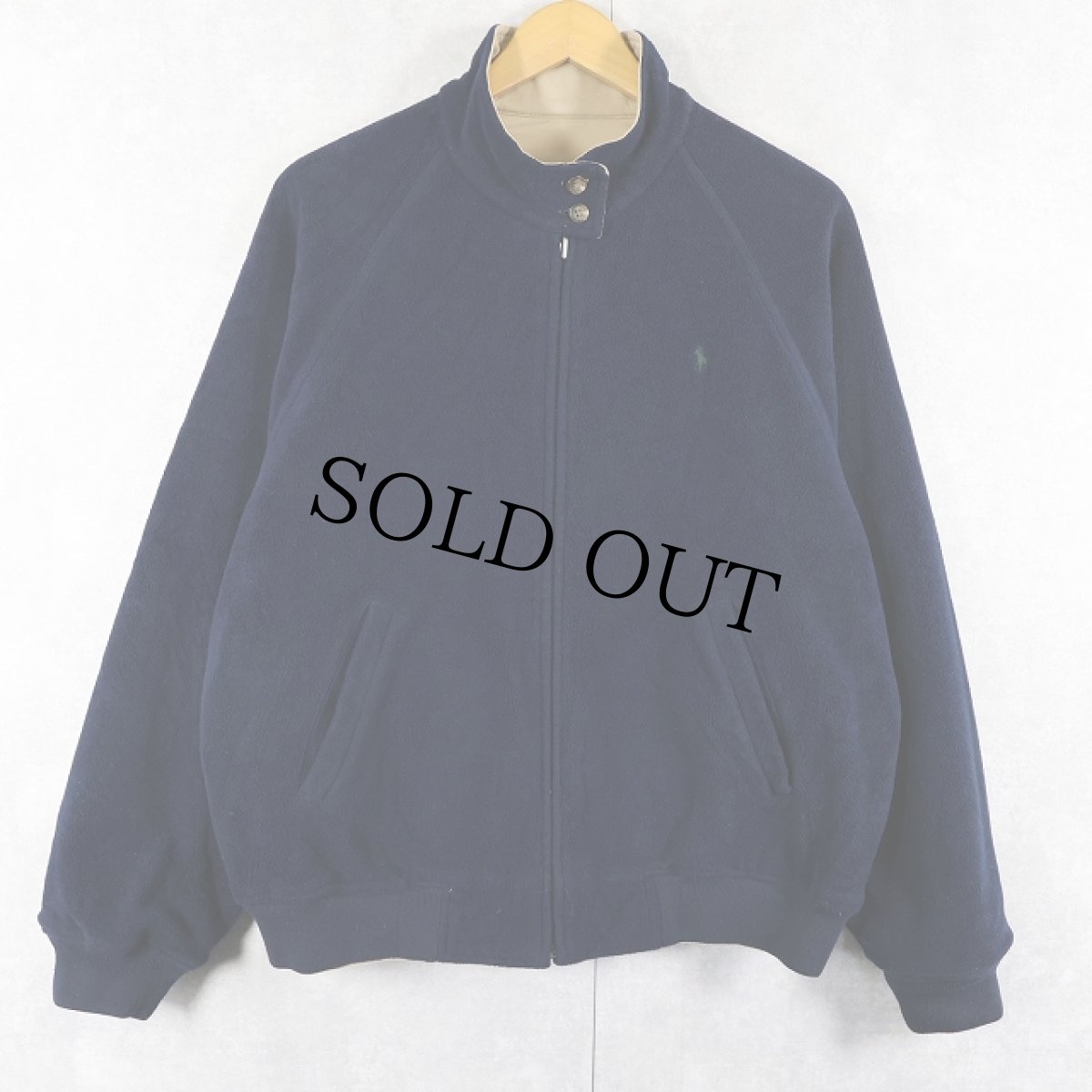 画像2: POLO Ralph Lauren "G-9 TYPE" リバーシブルスイングトップ M (2)