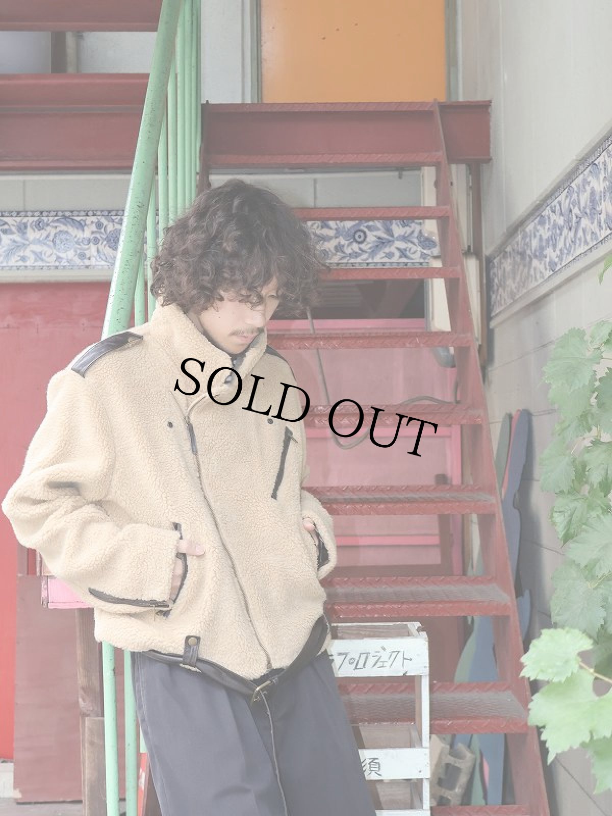 画像1: POLO Ralph Lauren "Double Riders Type" ボアライダースジャケット XXL タグ付き未使用 (1)