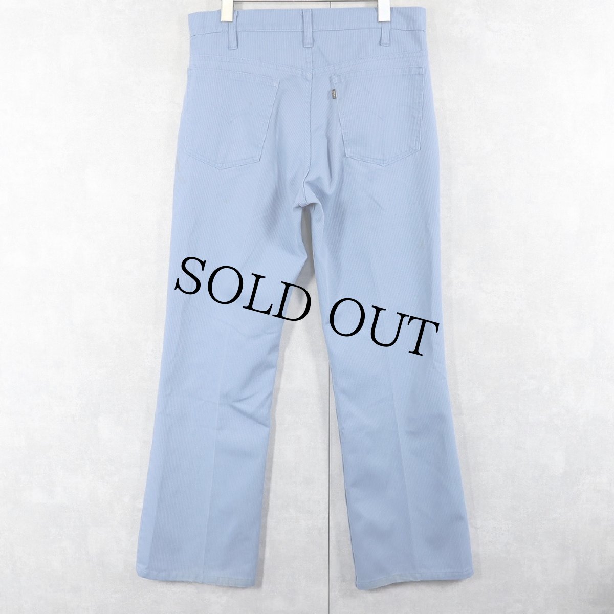 画像3: 80's Levi's "STA-PREST" コットンピケパンツ W33 (3)