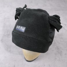 画像1: 90's GAP "PERFORMANCE" フリンジ付き フリースキャップ M (1)