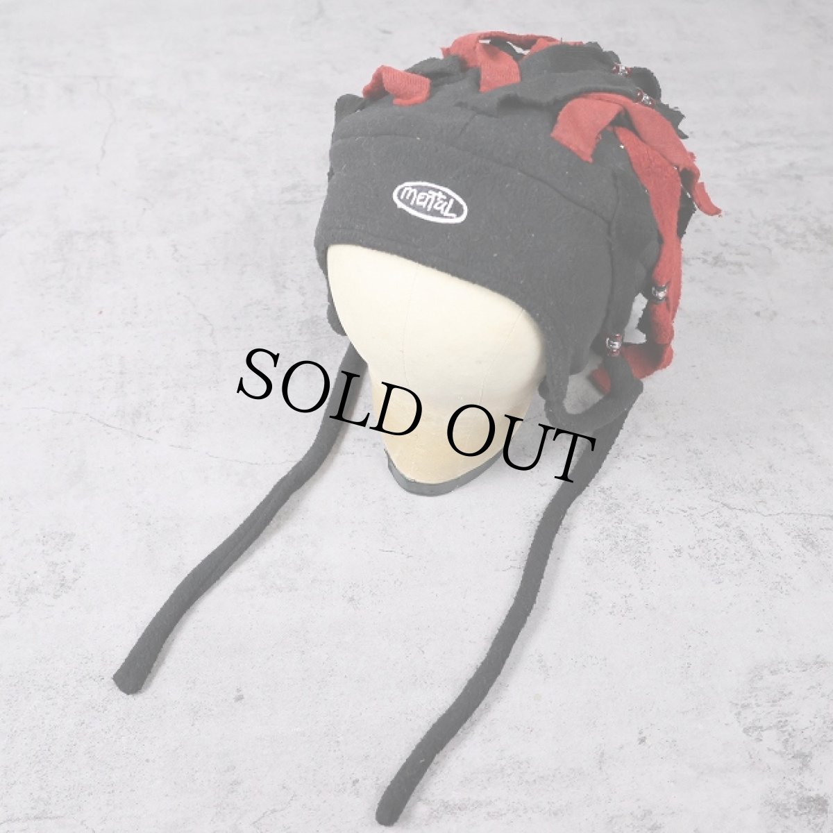画像1: mental ファニーデザイン フリースキャップ (1)