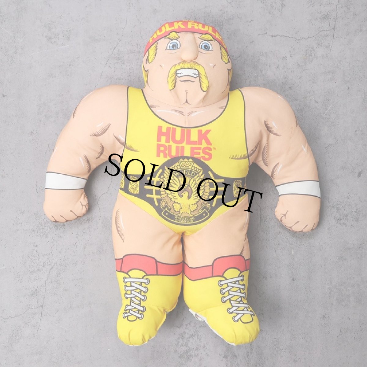 画像1: 90's Hulk Hogan "HULK RULES" プロレスラーピロードール (1)