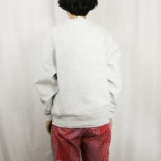 画像3: 90's FRUIT OF THE LOOM USA製 "PURDUE" プリントスウェット M (3)
