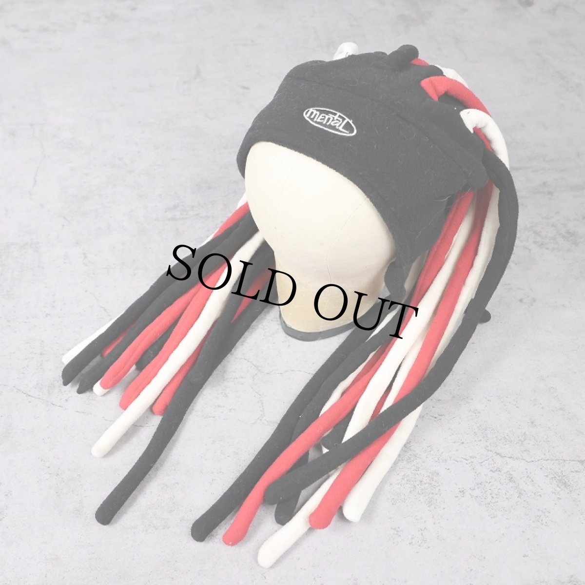 画像1: mental ファニーデザイン フリースキャップ (1)