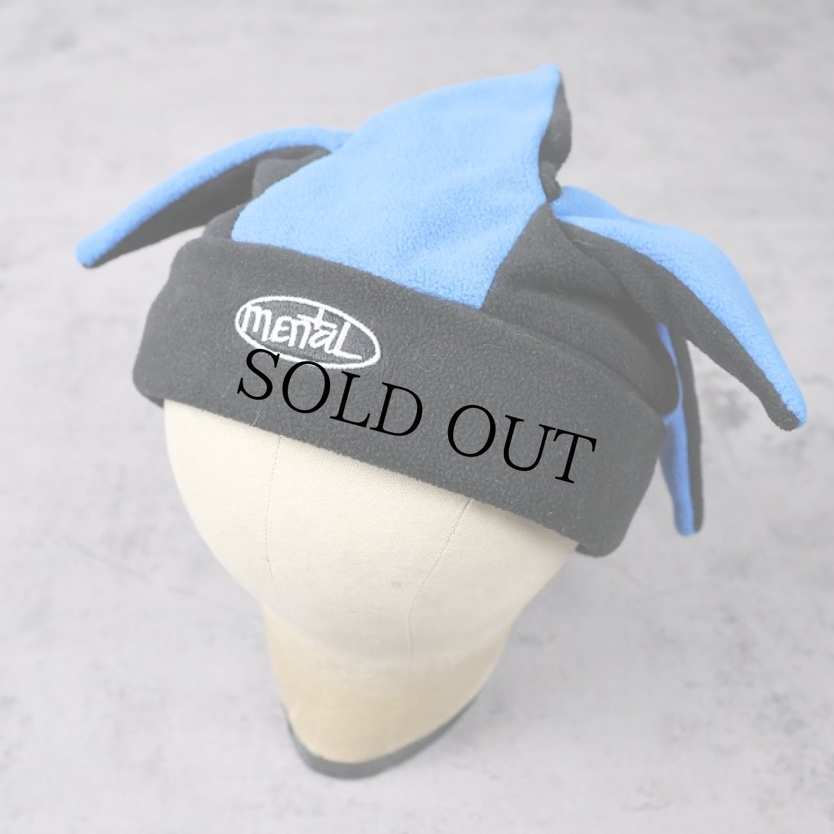 画像1: mental ファニーデザイン フリースキャップ  (1)