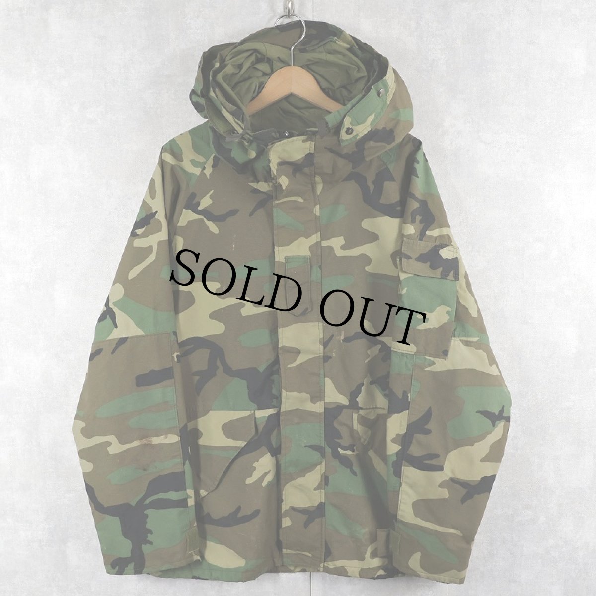 画像1: 90〜2000's U.S.MILITARY ECWCS GEN1 ウッドランドカモ GORE-TEXパーカ MEDIUM-REGULAR (1)