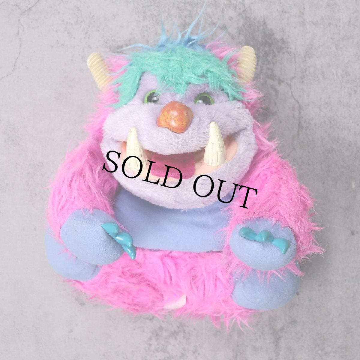 画像1: 80's My Pet Monster "WOGSTER" キャラクターハンドパペット (1)