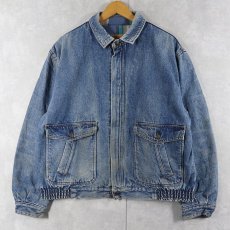 画像1: 90's Levi's "A-2 TYPE" デニムジャケット L (1)