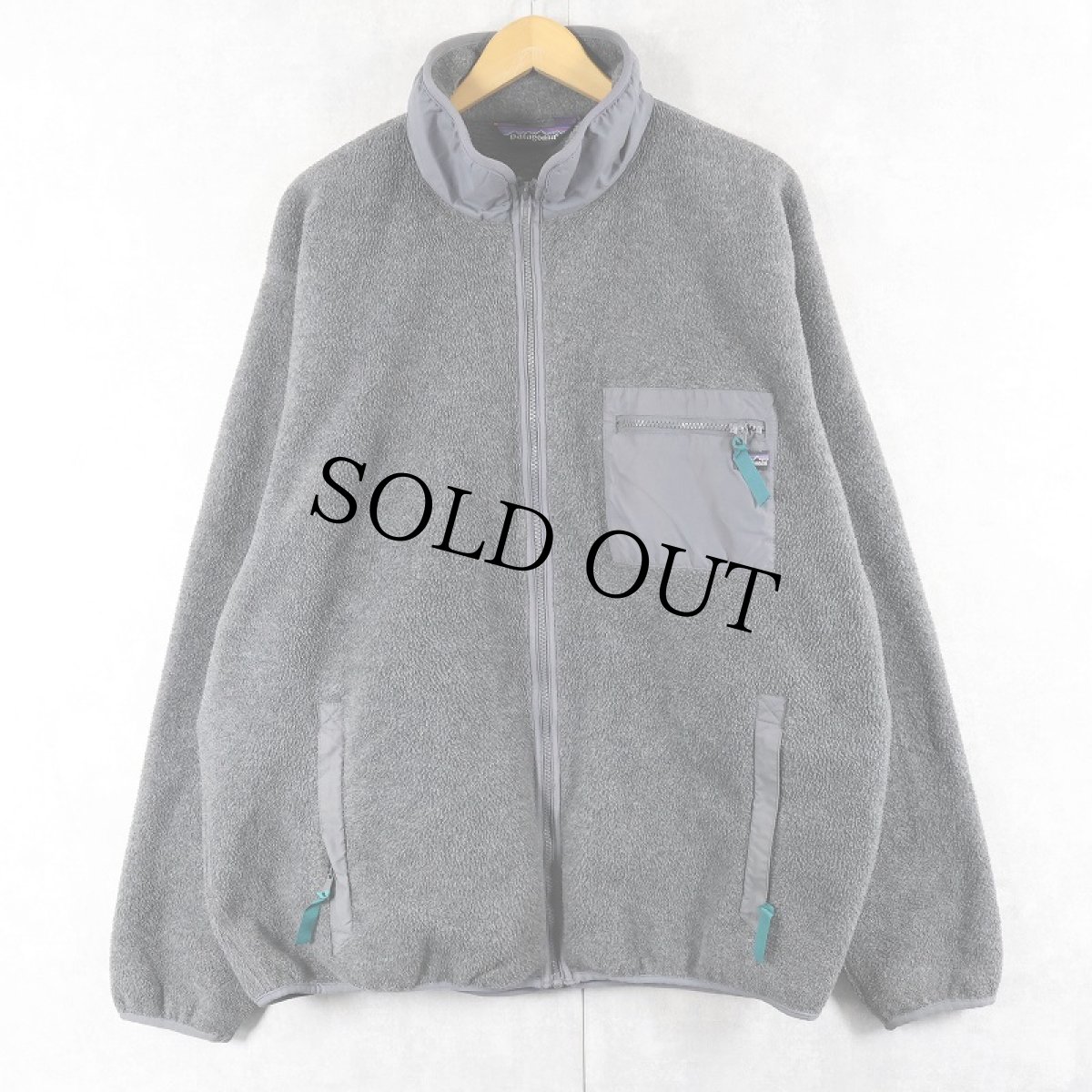 画像1: 80's Patagonia USA製 シンチラフリースジャケット XXL (1)