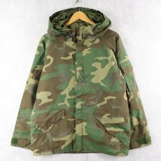 画像1: 90's U.S.MILITARY ECWCS GEN1 ウッドランドカモ GORE-TEXパーカ MEDIUM-SHORT (1)