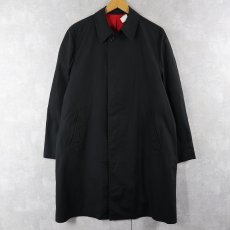 画像1: 70〜80's LONDON FOG ステンカラーコート BLACK SIZE38SHORT (1)