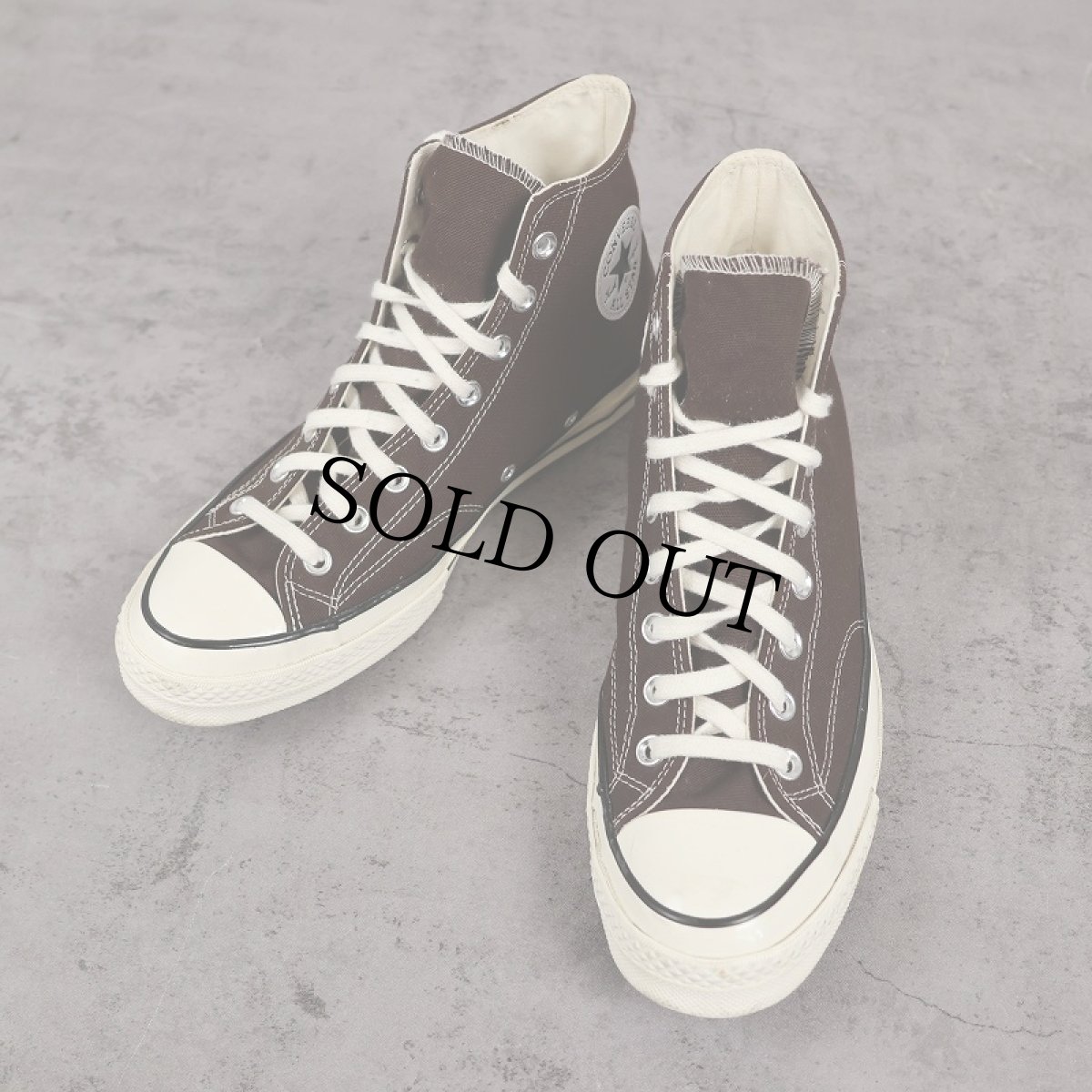 画像1: 2010 CONVERSE CHUCK TAYLOR Hi BROWN US9 (1)
