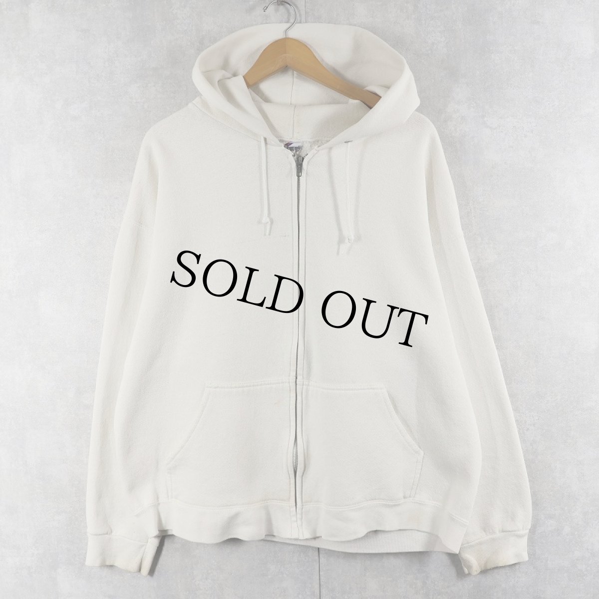 画像1: 90's PRO SPIRIT USA製 スウェットジップパーカー XL (1)